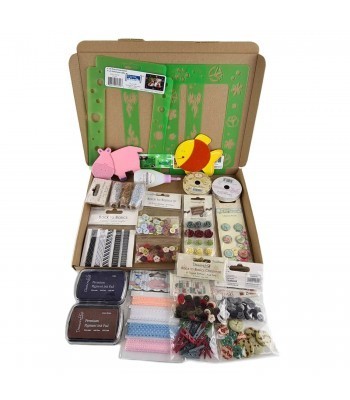 BARGAIN SPECIAL OFFER - Embellishment Crafts Pack - 20 Various items 